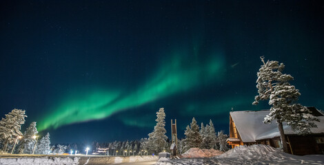 Nordlichter Lappland &Auml;k&auml;slompolo