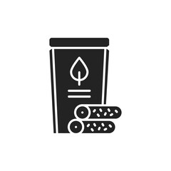 Organic natural fruit marshmallow color line icon. Pictogram for web page, mobile app, promo.