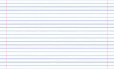 Obraz premium Grid paper. Abstract striped background with color horizontal lines. Geometric pattern for school, wallpaper, textures, notebook. Lined paper blank isolated on transparent background.