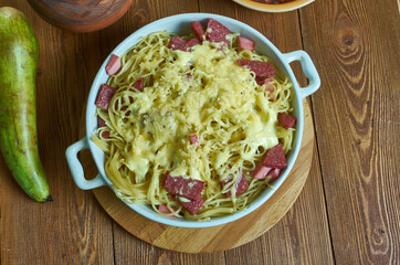 Sausage and Noodle Casserole