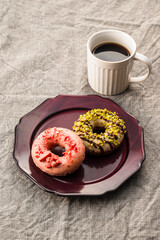 ドーナツとコーヒー