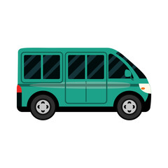 minibus passengers vehicle city transport