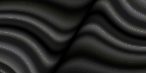 Background, black and gold halftone shine dots on geometric triangle pattern, vector. Golden confetti glitter on black gradient background, glittery polygon or 3d abstract card layout