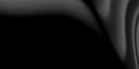 black and gold abstract background. background of abstract gold lights. gold and black. de focused. banner. Modern abstract black background with gold line composition