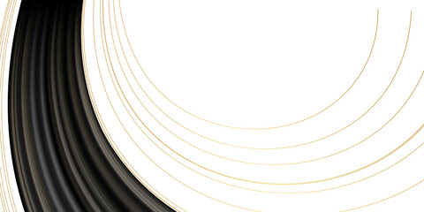 black and gold abstract background. background of abstract gold lights. gold and black. de focused. banner. Modern abstract black background with gold line composition