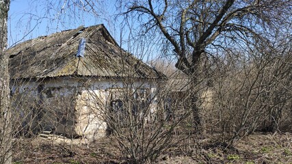 old house in the village