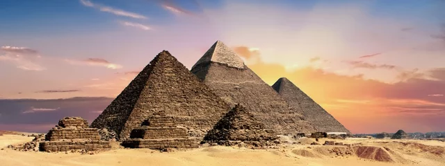 Foto op Canvas Египетскиt пирамиды © Lera