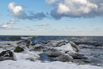Frostige Ostsee
