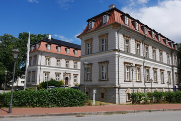 Fototapeta na wymiar Schloss in Neustadt-Glewe in Mecklenburg und Vorpommern