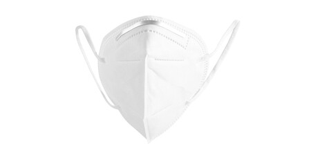 Medical disposable mask for protection. Surgical mask.