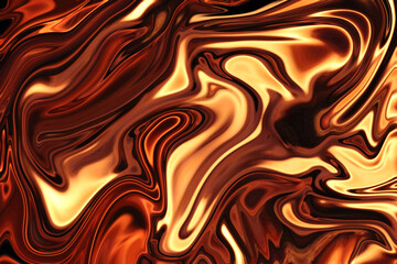 Abstract background fluid acrylic painting. Liquid fire spots. illustration in the fluid art style