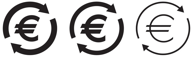 CONVERTIR RECHARGER EURO - obrazy, fototapety, plakaty