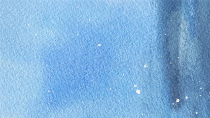 Abstract watercolor light blue hand paint texture, background	
