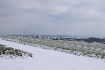 winterliche Eifel bei Kaisersesch