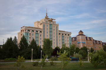 Old buildings in the city center. Kazan. Russia