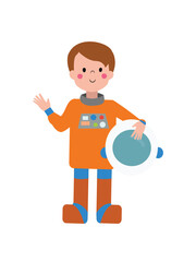 boy astronaut