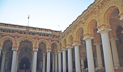 Thirumalai Nayak Palace in Madurai,tamil nadu,india