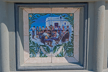 Brunnen in Diafani, Monatsarbeit, Insel Karpathos, Dodekanes, Griechenland © tauav