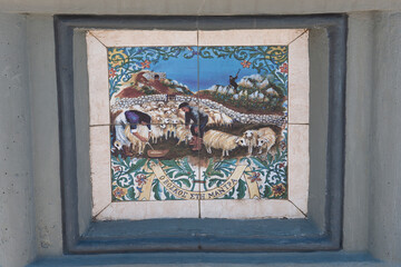 Brunnen in Diafani, Monatsarbeit, Insel Karpathos, Dodekanes, Griechenland © tauav