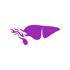 Hot Liver logo vector template, Creative Liver logo design concepts