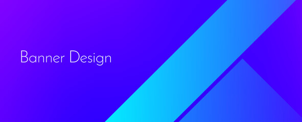 Modern stylish abstract geometric elegant banner pattern background