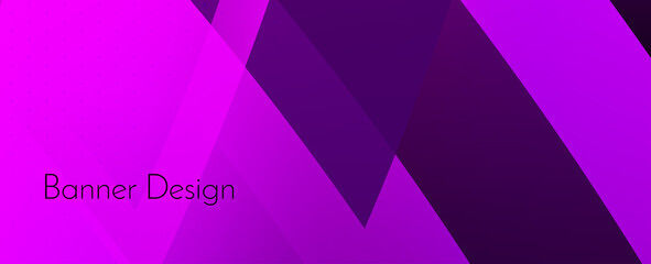 Abstract geometric modern decorative design banner pattern background