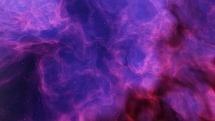 colorful space background with stars, nebula gas cloud in deep outer space, science fiction illustrarion 3d render
