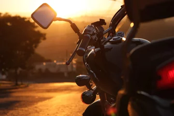 Photo sur Plexiglas Moto Custom Motorcycle Biker Harley Davidson