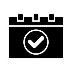 Calendar Icon Design Vector Template