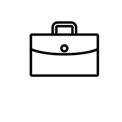 Briefcase Icon Vector Design Template