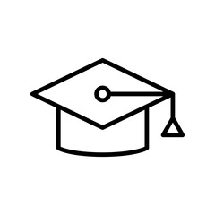 Graduate Icon Design Vector Template