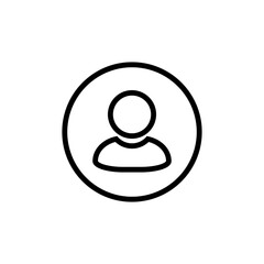 Account Icon Design Vector Template