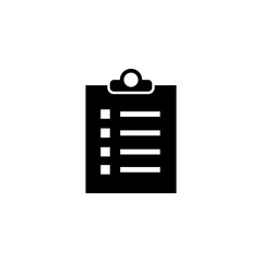 Clipboard Icon Vector Design Template