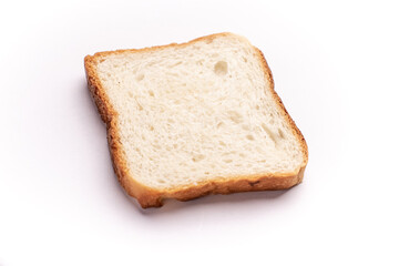 Bread isolated stock image with white background.