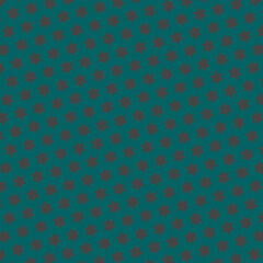 Illustration with repetitive geometric shapes, trendy color # 2F4F4F Tidewater Green. Abstract background for web pattern, wallpaper, digital graphics, packaging, objects and artistic decor.