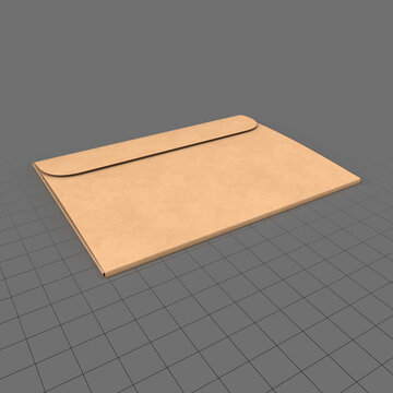 Paper gift envelope