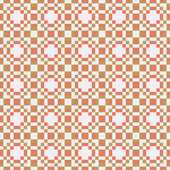 Abstract Cross Pattern generative computational art illustration