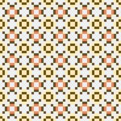 Abstract Cross Pattern generative computational art illustration