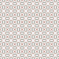 Fototapeta premium Abstract Cross Pattern generative computational art illustration