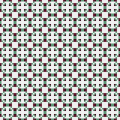 Abstract Cross Pattern generative computational art illustration