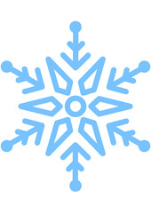 Fototapeta premium Christmas Decoration, Snowflake, Ice, Flake