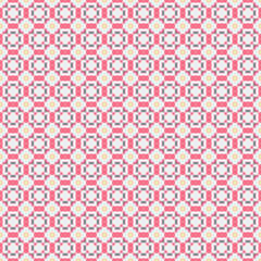 Abstract Cross Pattern generative computational art illustration