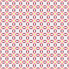 Abstract Cross Pattern generative computational art illustration