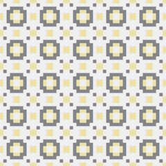 Abstract Cross Pattern generative computational art illustration