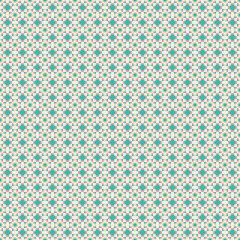 Abstract Cross Pattern generative computational art illustration