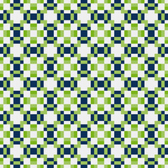 Abstract Cross Pattern generative computational art illustration