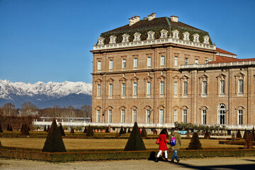 Naklejka premium The Palace of Venaria Reale - Royal residence of Savoy. Turin, Italy .