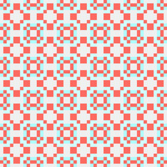 Abstract Cross Pattern generative computational art illustration