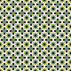 Abstract Cross Pattern generative computational art illustration