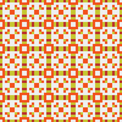 Abstract Cross Pattern generative computational art illustration